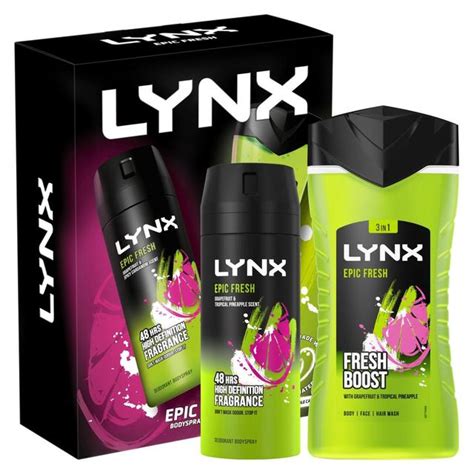 lynx gift sets best price.